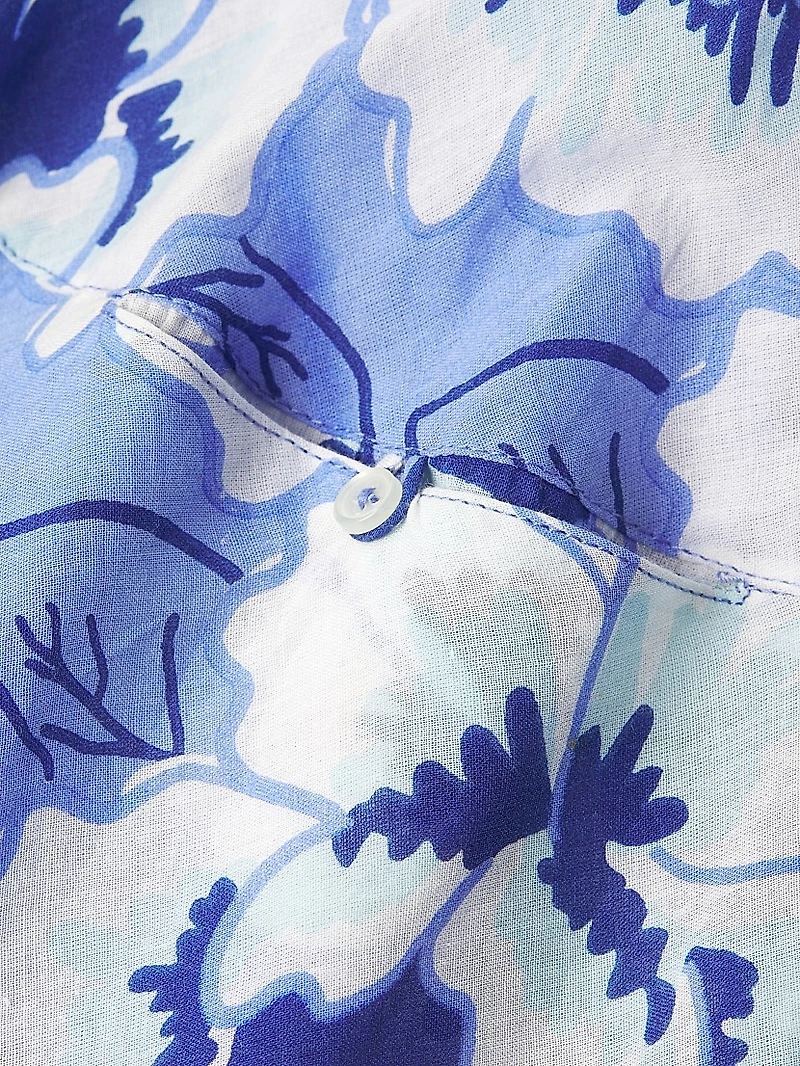 Cairo Floral Cotton Maxi Dress