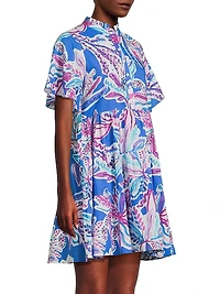 Vibeka Floral Cotton Shirtdress