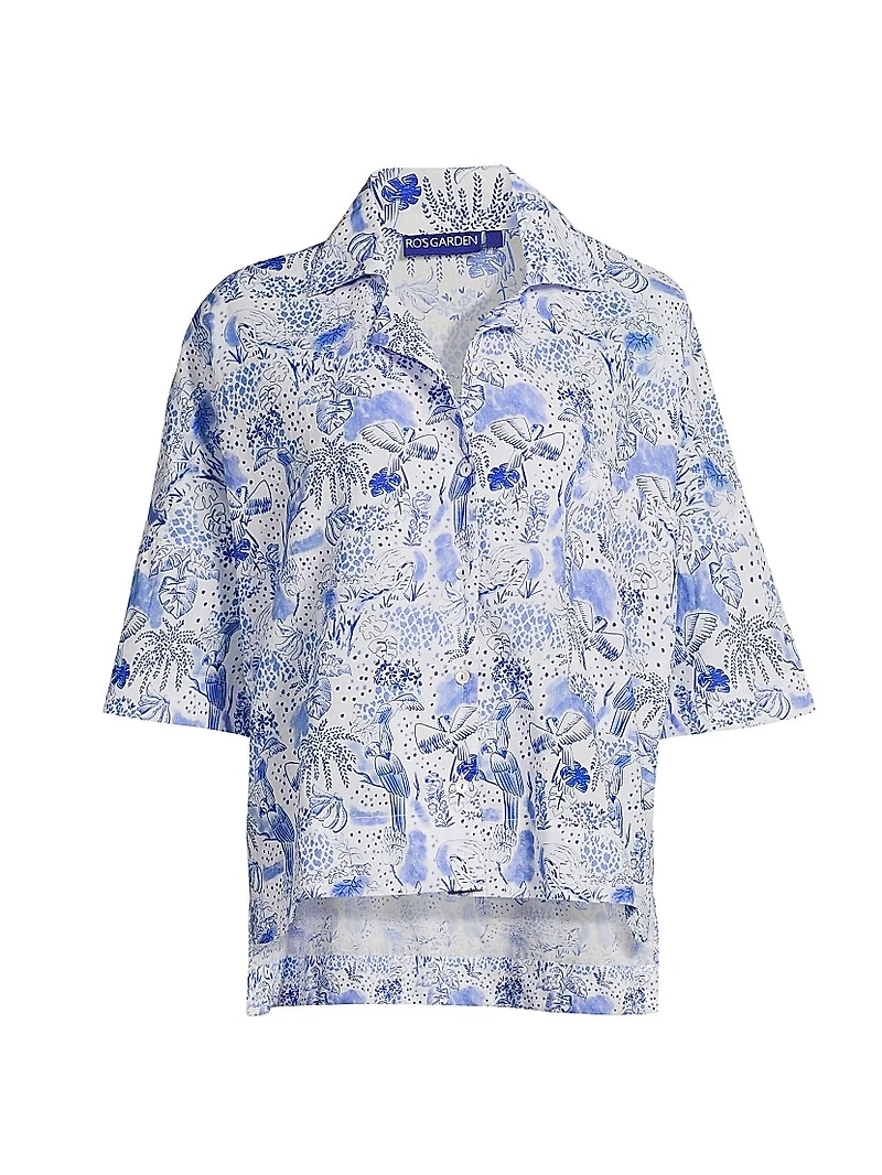 Natalia Floral Cotton Shirt