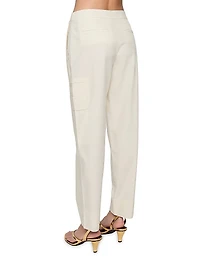 Callie Cotton Poplin Crop Pants