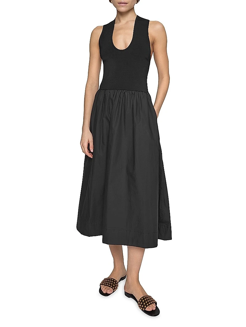 Belle Combo Tank Midi-Dress