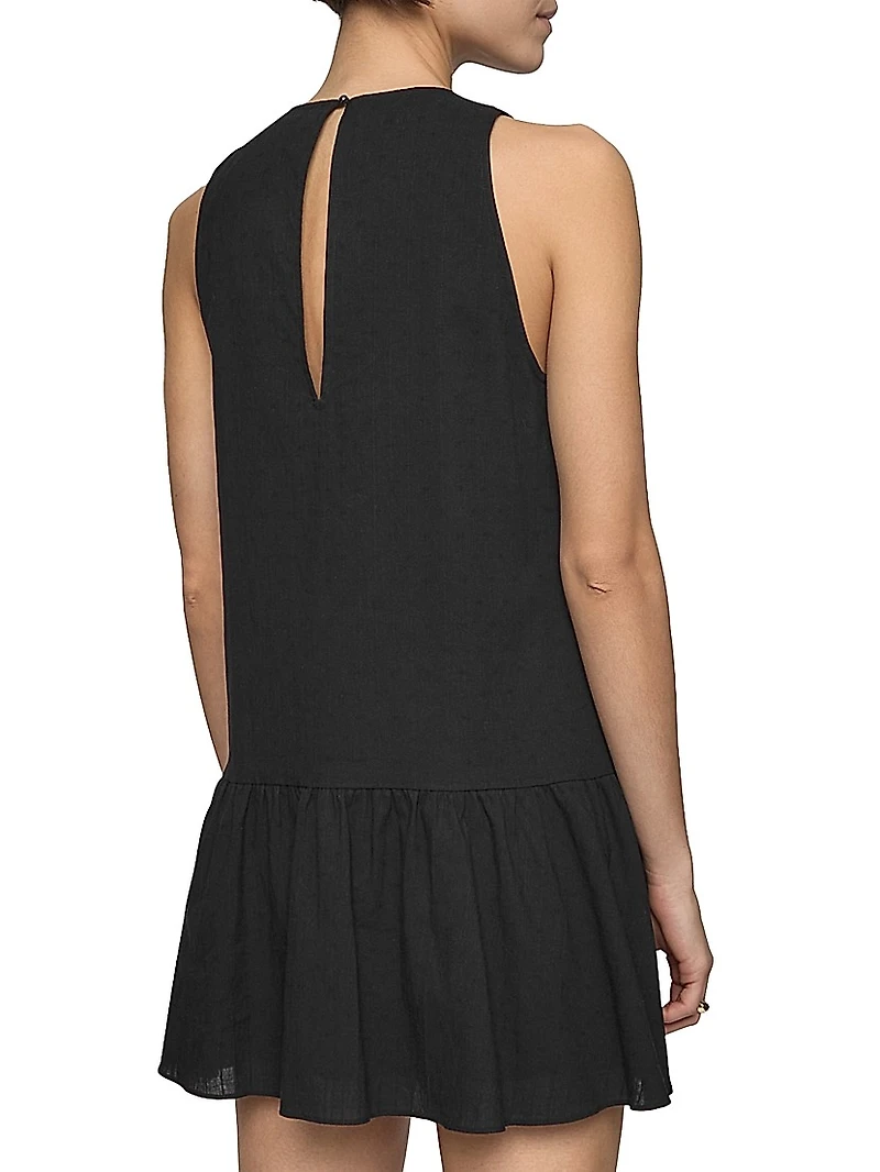 Mindy Cotton Sleeveless Minidress