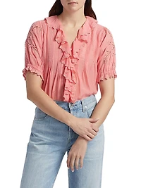 Anette Ruffled Blouse