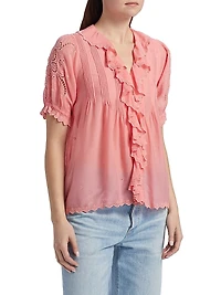 Anette Ruffled Blouse