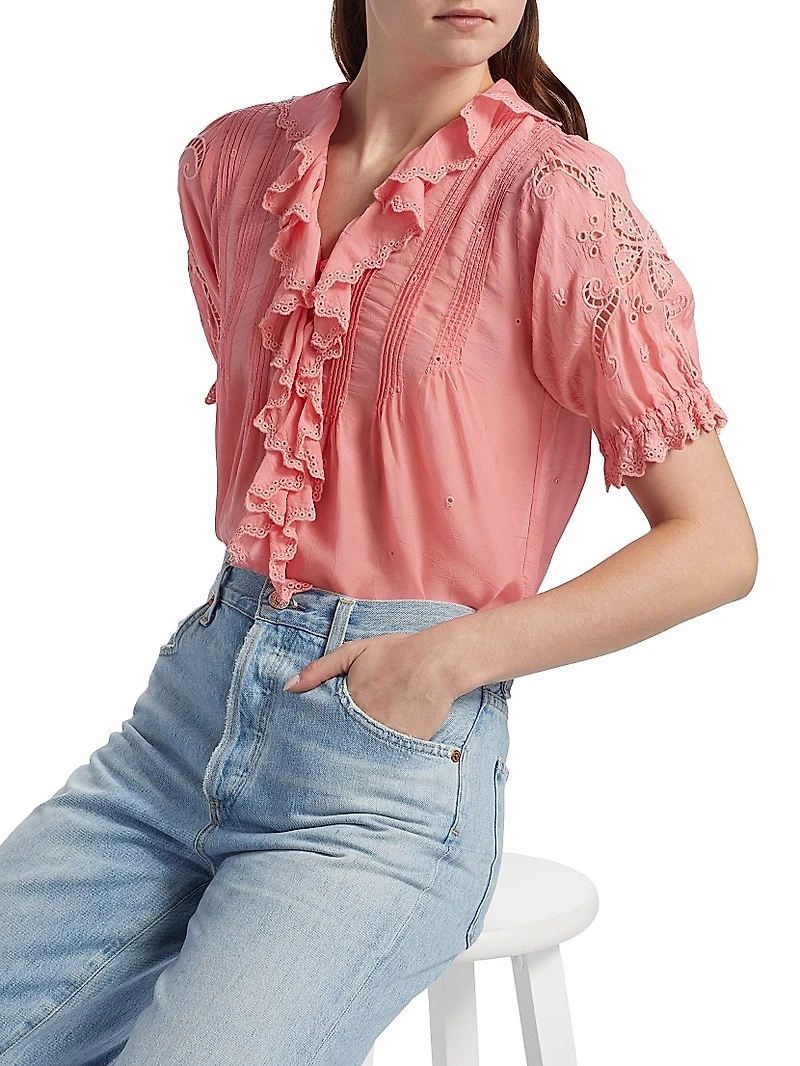 Anette Ruffled Blouse