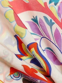 Milo Paisley Tieneck Blouse