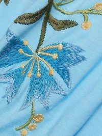 Embroidered Cotton T-Shirt