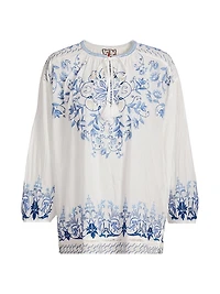 Margot Embroidered Blouse