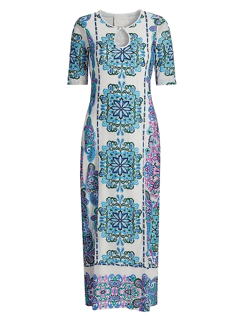 Haddey Mesh Midi-Dress