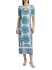 Haddey Mesh Midi-Dress