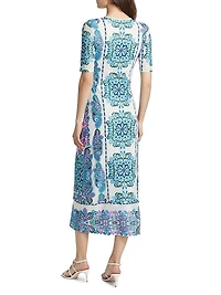 Haddey Mesh Midi-Dress