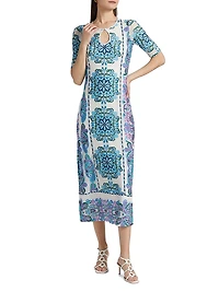 Haddey Mesh Midi-Dress