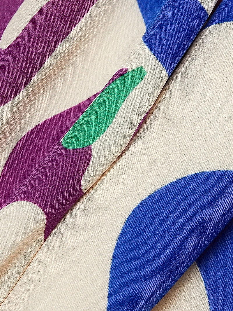 Tate Printed Shift Minidress