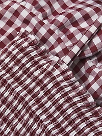 Clementine Gingham Tiered Maxi Dress