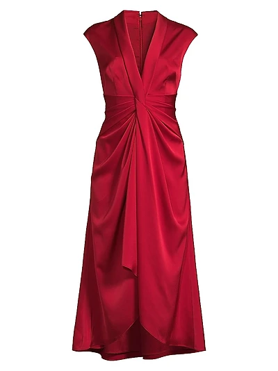 knit mini shift dress EVEREVE Women's Kayleigh Knit Mini Dress, Size Medium, Red main image 0