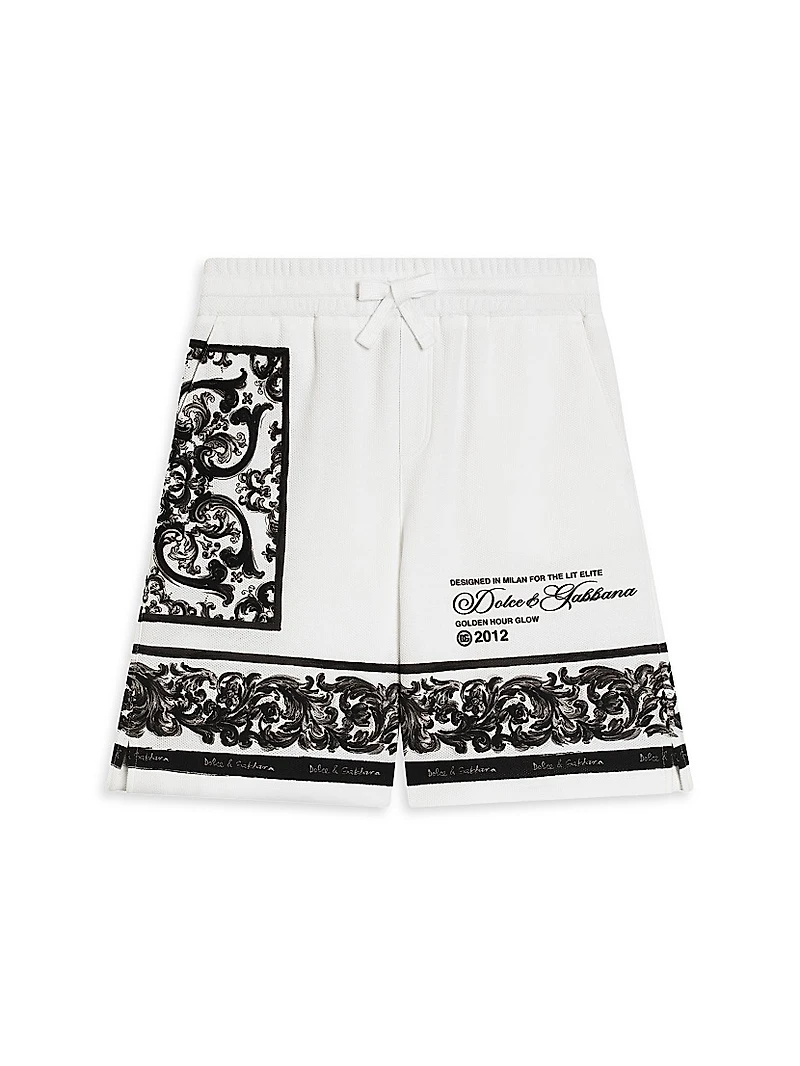 Little Boy's & Majolica Bermuda Shorts
