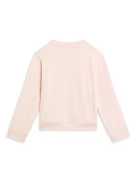 Little Girl's & Logo Crewneck Sweatshirt