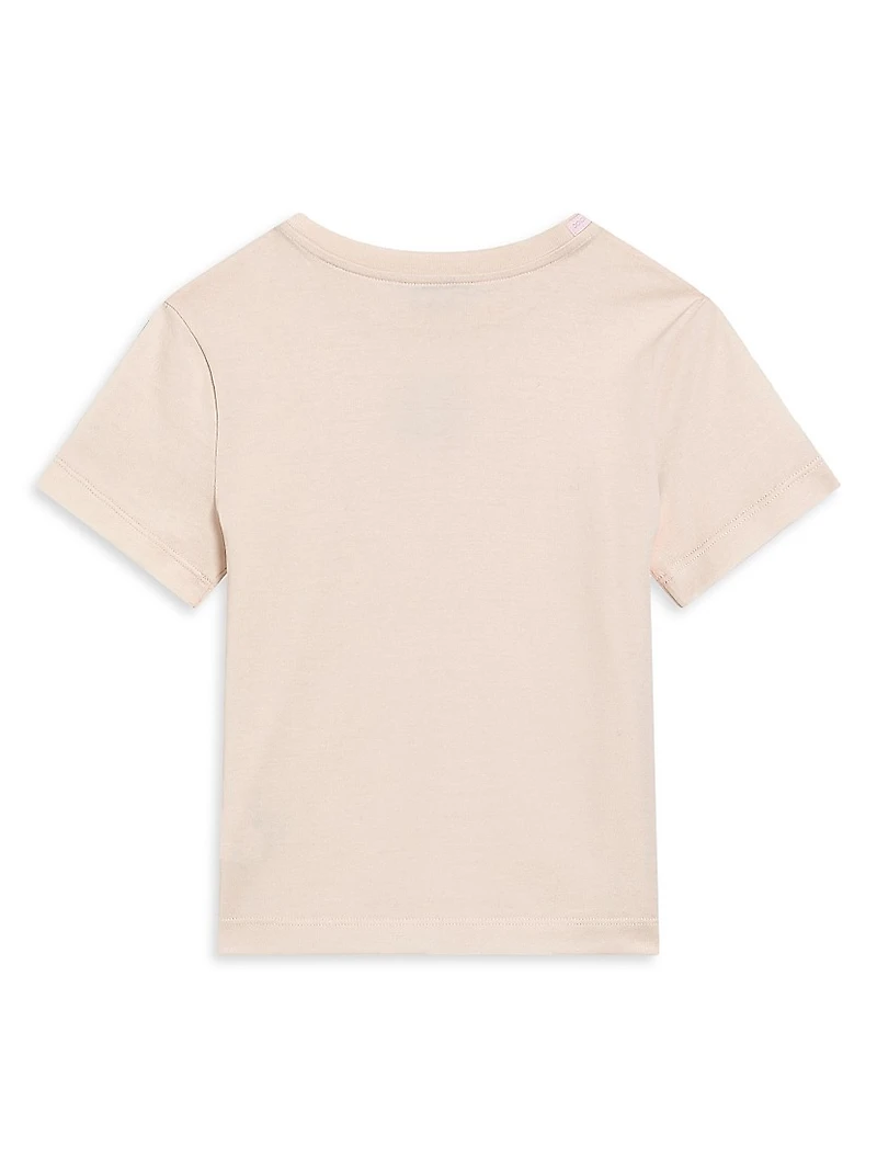 Little Girl's & Logo Embellished T-Shirt