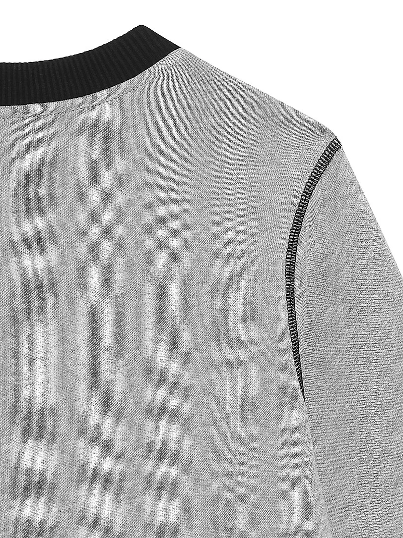 Little Boy's & Logo Crewneck Sweatshirt