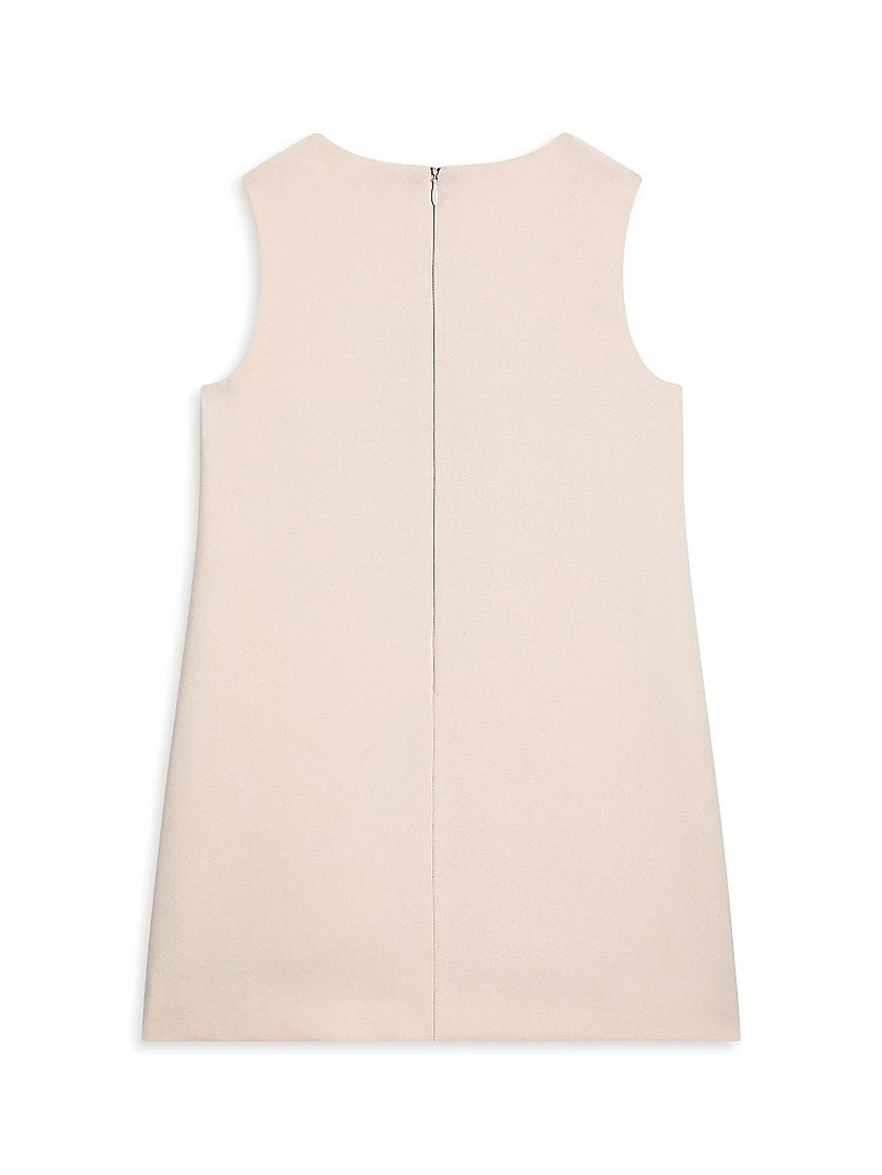 Little Girl's & Embellished DG Sleeveless Dress