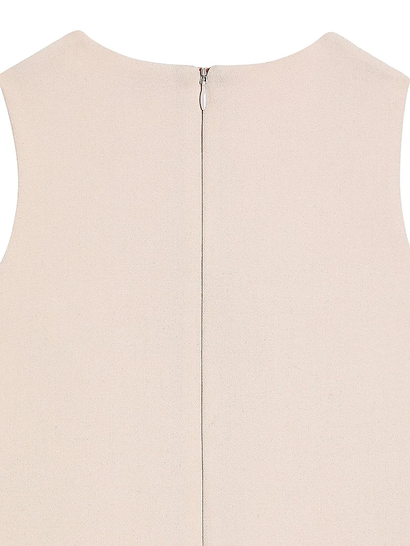 Little Girl's & Embellished DG Sleeveless Dress