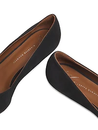 50MM Cap-Toe Leather Kitten-Heel Pumps
