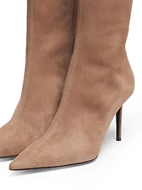 85MM Suede Knee-High Boots