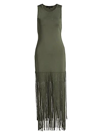 Margaux Fringe Midi-Dress