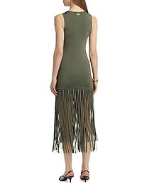 Margaux Fringe Midi-Dress