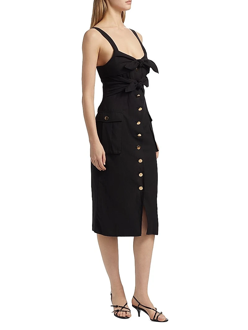 Frankie Sleeveless Midi-Dress