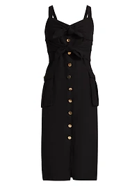 Frankie Sleeveless Midi-Dress