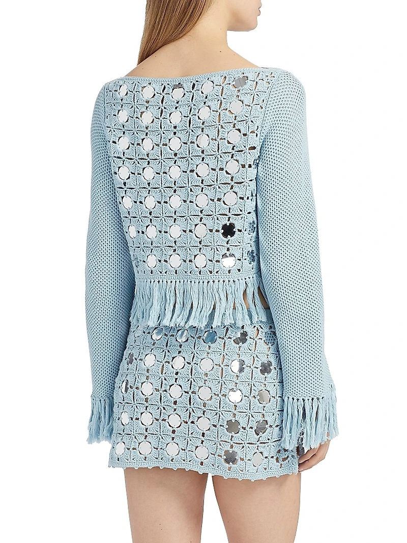 Camilla Mirror Crochet Sweater