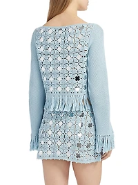 Camilla Mirror Crochet Sweater