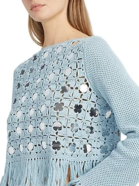Camilla Mirror Crochet Sweater