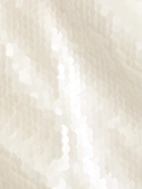 Micky Rosette-Detailed Sequined Halterneck Minidress