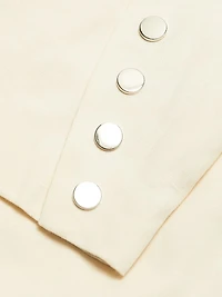 Willa Boyfriend Cotton-Blend Blazer