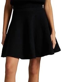 Cotton Knit Circle Skirt
