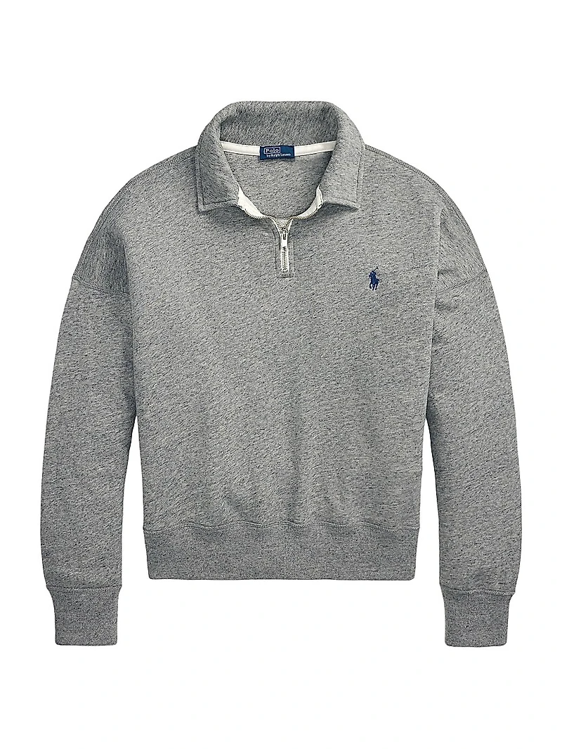 Quarter-Zip Fleece Sweatshirt