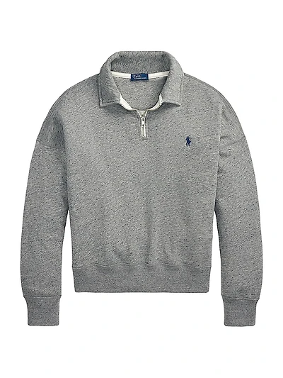 Quarter-Zip Fleece Sweatshirt