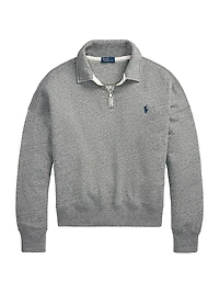 Quarter-Zip Fleece Sweatshirt