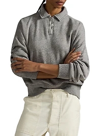 Quarter-Zip Fleece Sweatshirt