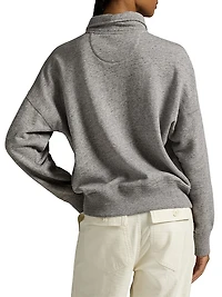 Quarter-Zip Fleece Sweatshirt