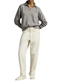Quarter-Zip Fleece Sweatshirt