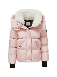 Little Girl's & Lara Hooded Down Jacket