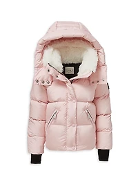 Little Girl's & Lara Hooded Down Jacket