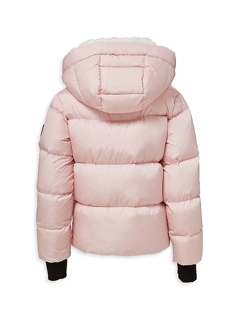 Little Girl's & Lara Hooded Down Jacket