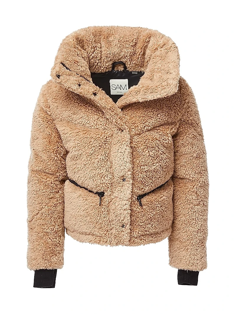 Little Girl's & Sherpa Athlete Down Jacket