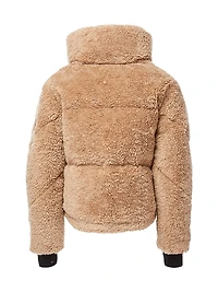 Little Girl's & Sherpa Athlete Down Jacket