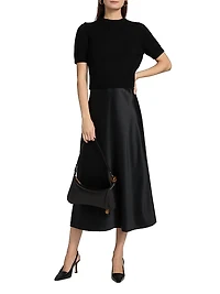 Fleur Combo Midi-Dress