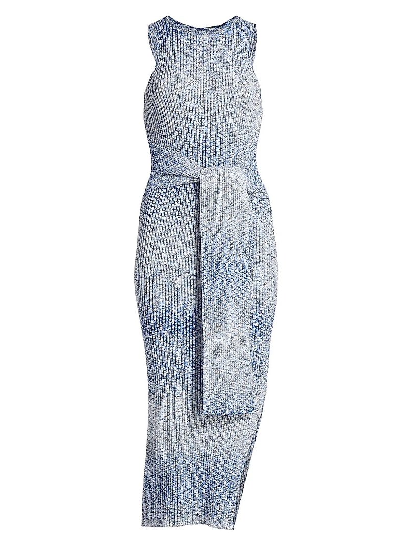 Penny Tie-Front Midi-Dress